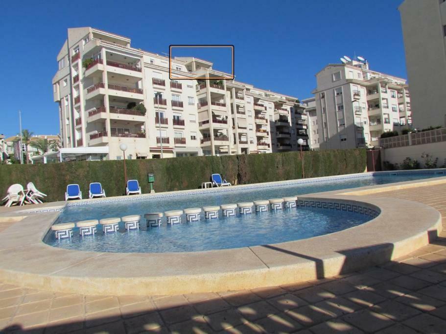 Beach Front Line Penthouse In Altea Extérieur photo