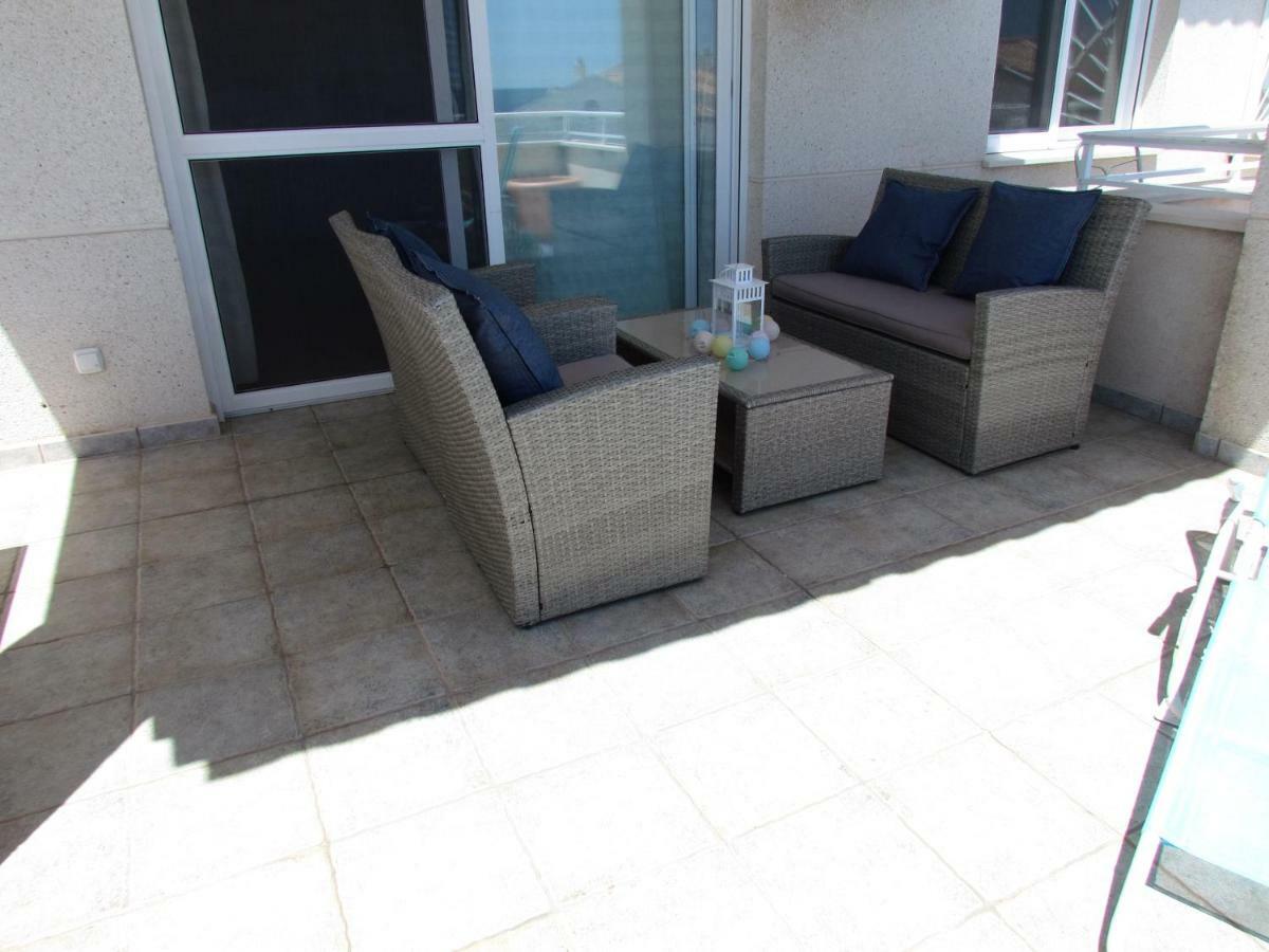 Beach Front Line Penthouse In Altea Extérieur photo
